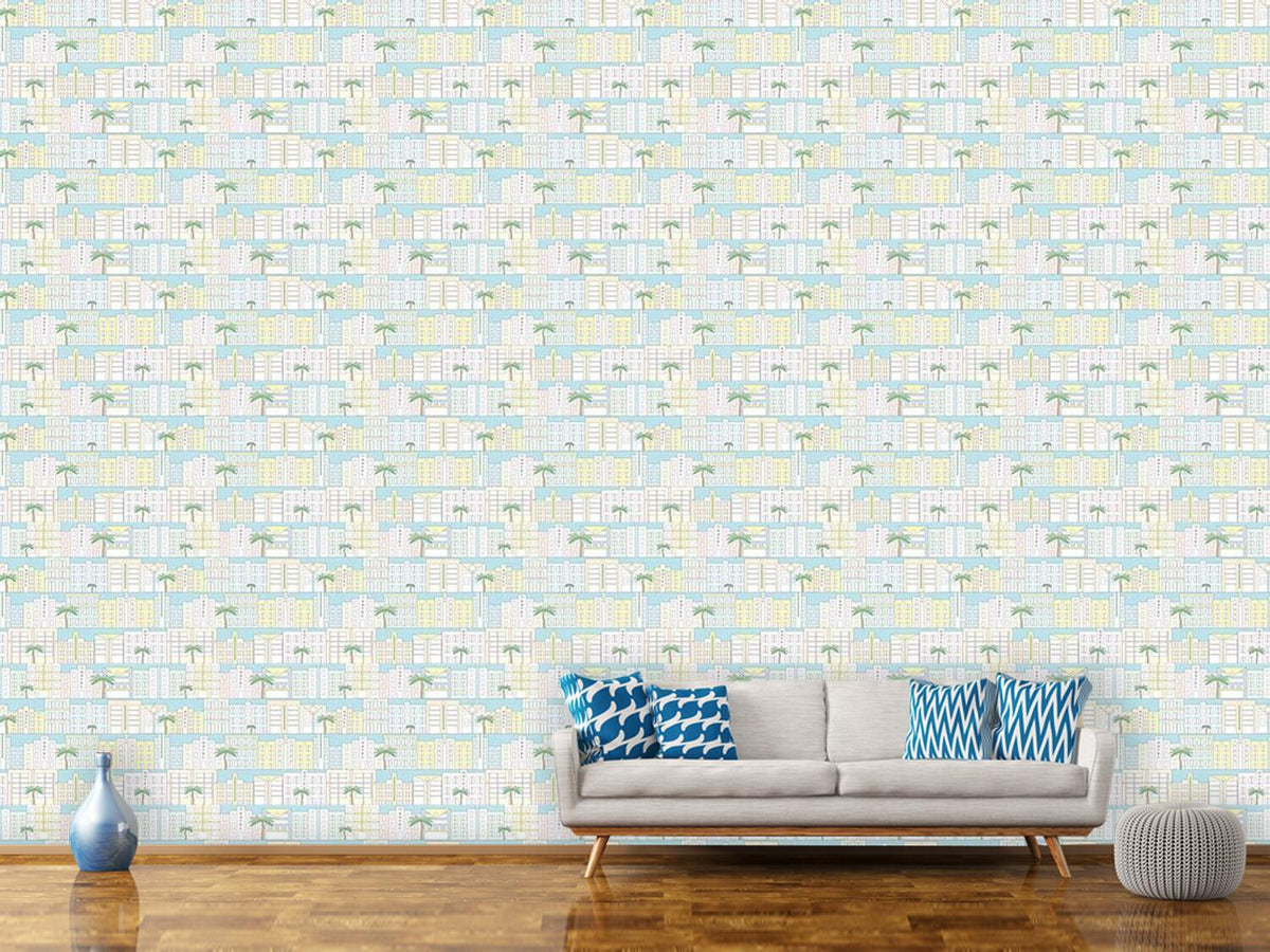 patterned-wallpaper-miami-beach