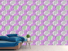 patterned-wallpaper-viburnum-blossom