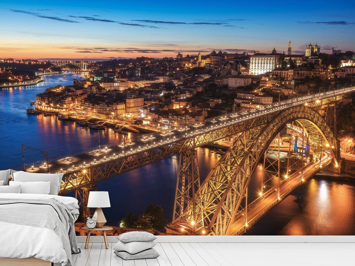 photo-wallpaper-portugal-porto-blue-hour