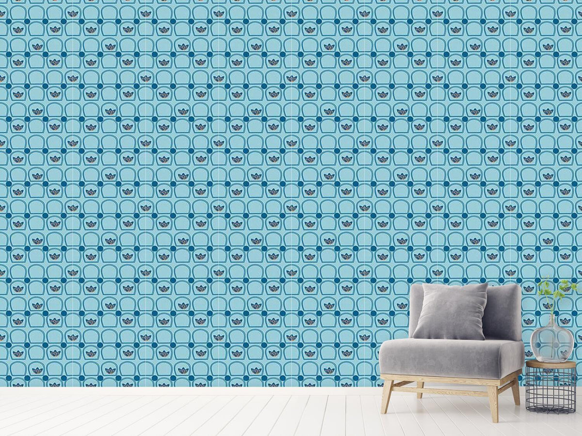 patterned-wallpaper-the-castle-of-the-flower-fairy