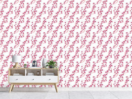 patterned-wallpaper-frangipani-blossoms