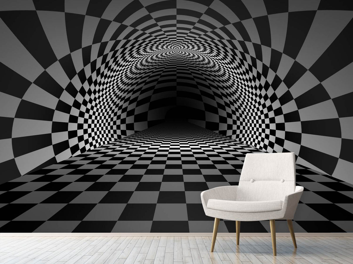 photo-wallpaper-abstract-chessboard