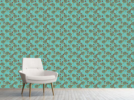 patterned-wallpaper-boheme-fantasy-flowers-mint