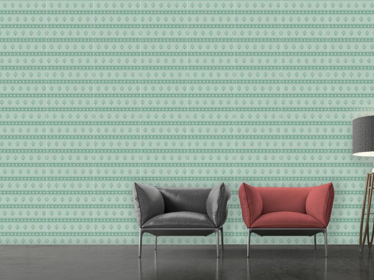 patterned-wallpaper-the-bourbon-lily-mint