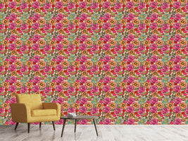 patterned-wallpaper-flowers-and-fruits