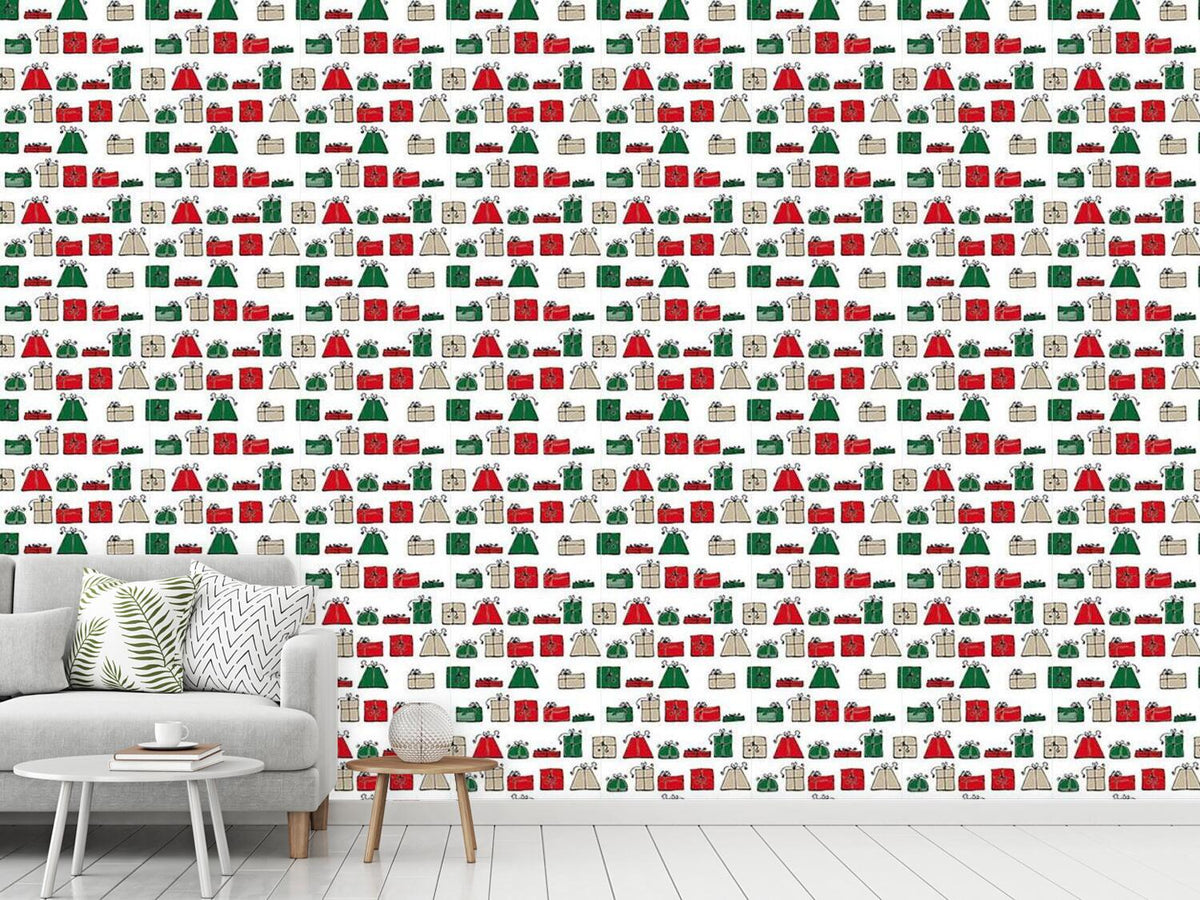 patterned-wallpaper-wishing-punch-christmas