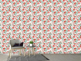 patterned-wallpaper-sweet-strawberry-paradise