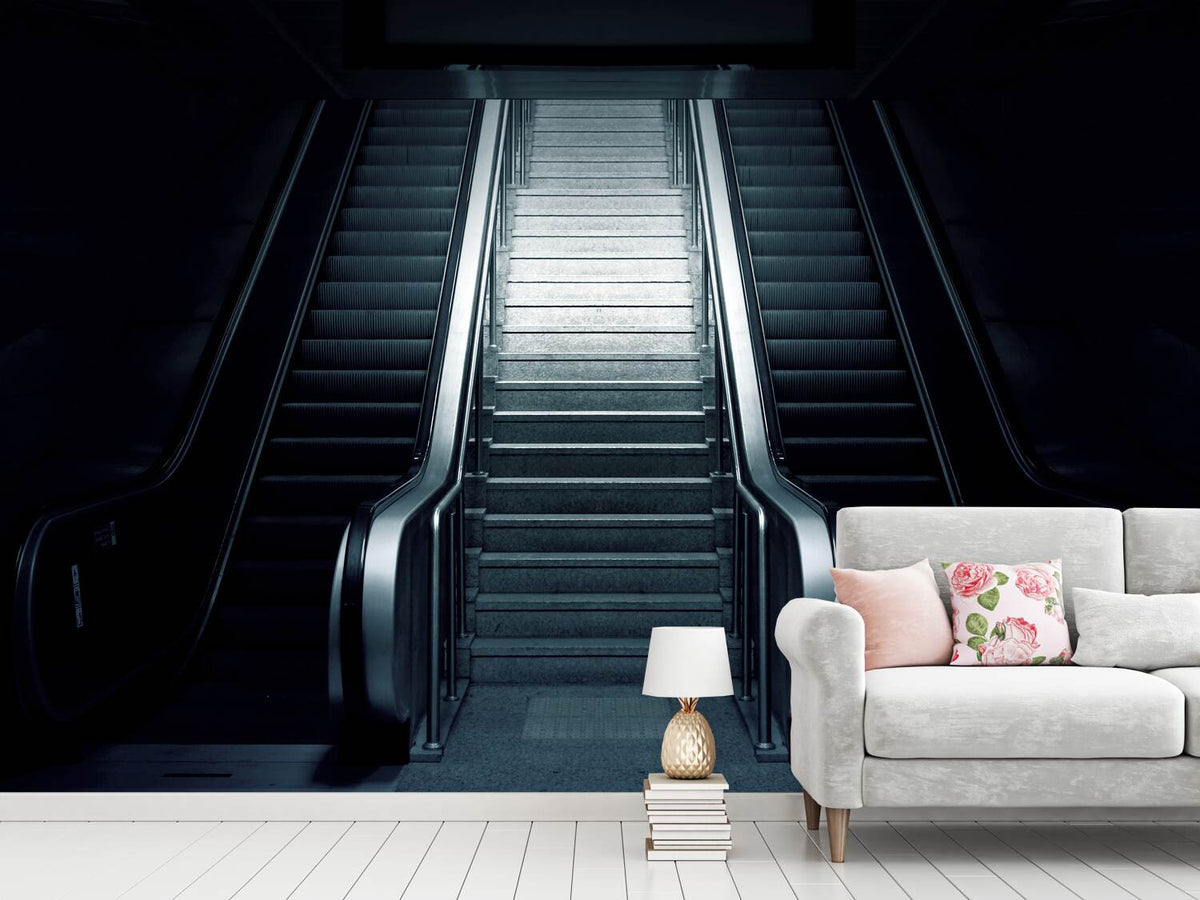 photo-wallpaper-escalator-in-the-dark