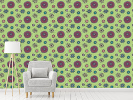 patterned-wallpaper-sweet-flora-green