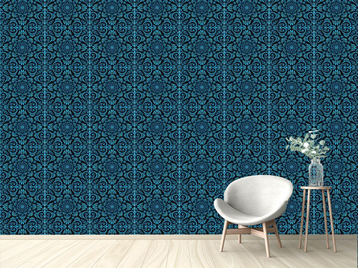 patterned-wallpaper-black-and-blue