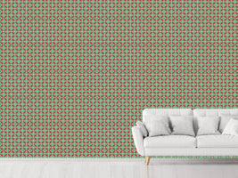 patterned-wallpaper-rhomb-and-circle