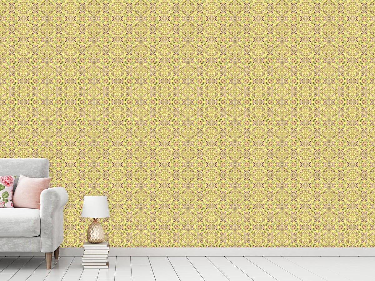 patterned-wallpaper-kaleidoscope-in-spring