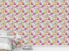 patterned-wallpaper-florial-art-at-day