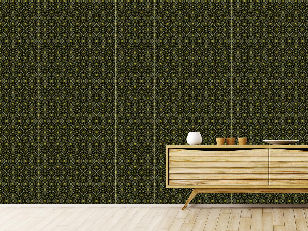 patterned-wallpaper-yellow-paradies