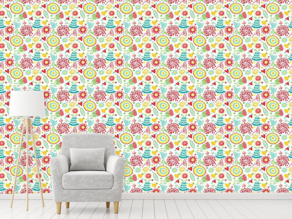 patterned-wallpaper-floral-happyness