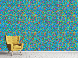 patterned-wallpaper-summer-fun-of-circles