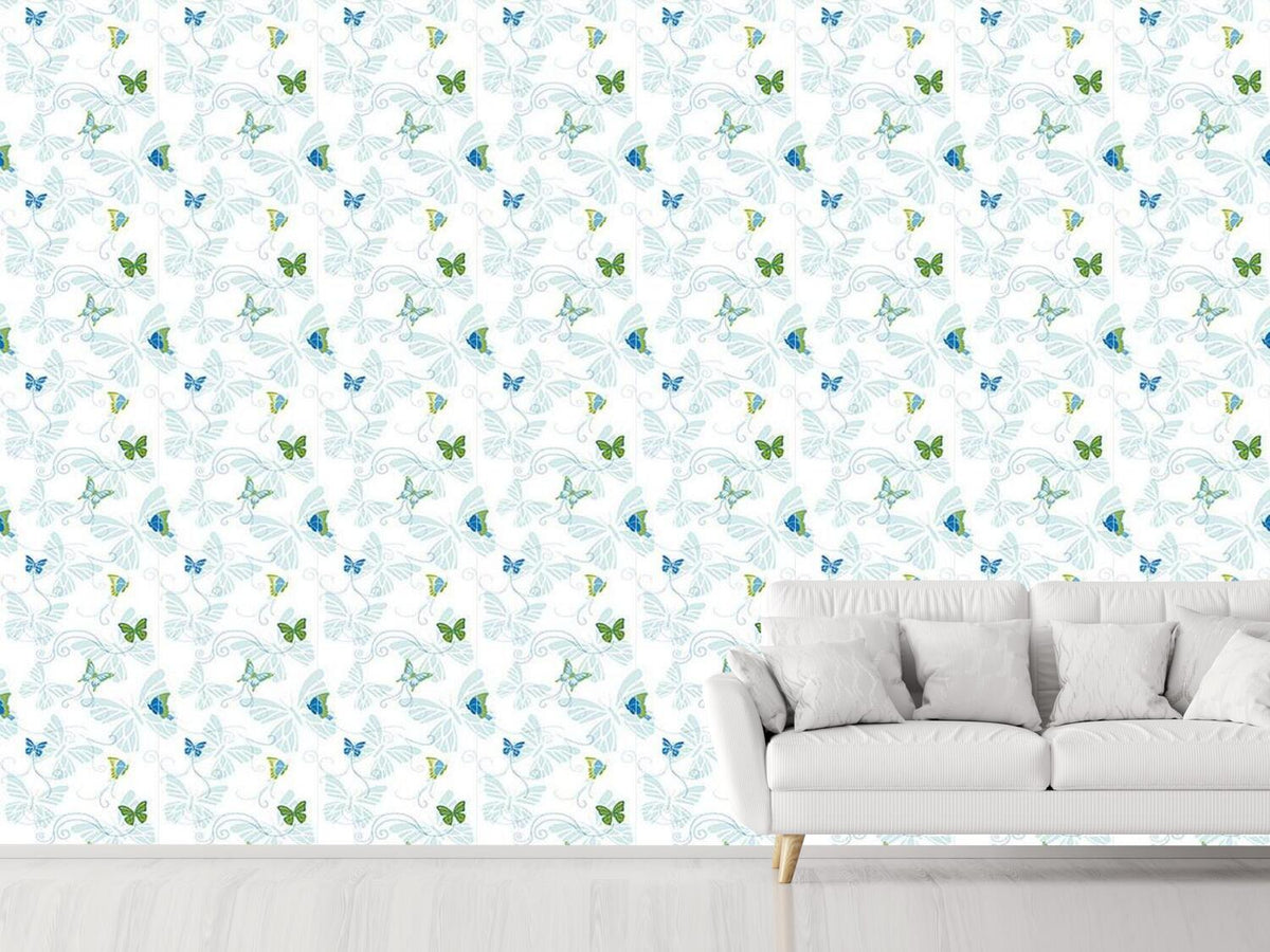 patterned-wallpaper-butterflies-on-the-waterside