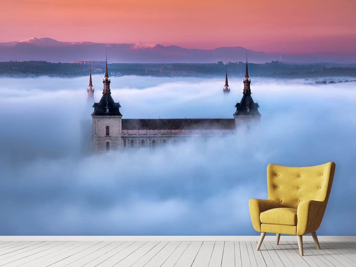 photo-wallpaper-toledo-city-foggy-sunset