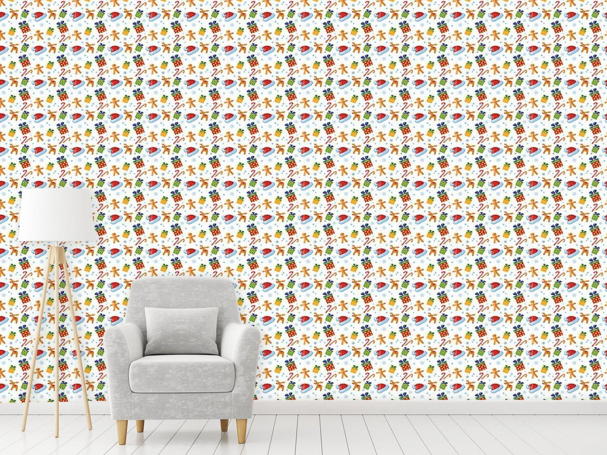 patterned-wallpaper-christmas-candy