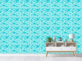 patterned-wallpaper-songbird-sing-turquoise