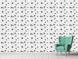 patterned-wallpaper-favela-silhouette